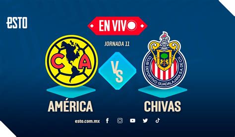 america vs chivas en vivo